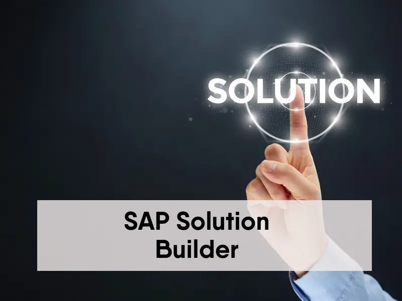 SAP Solution Builder